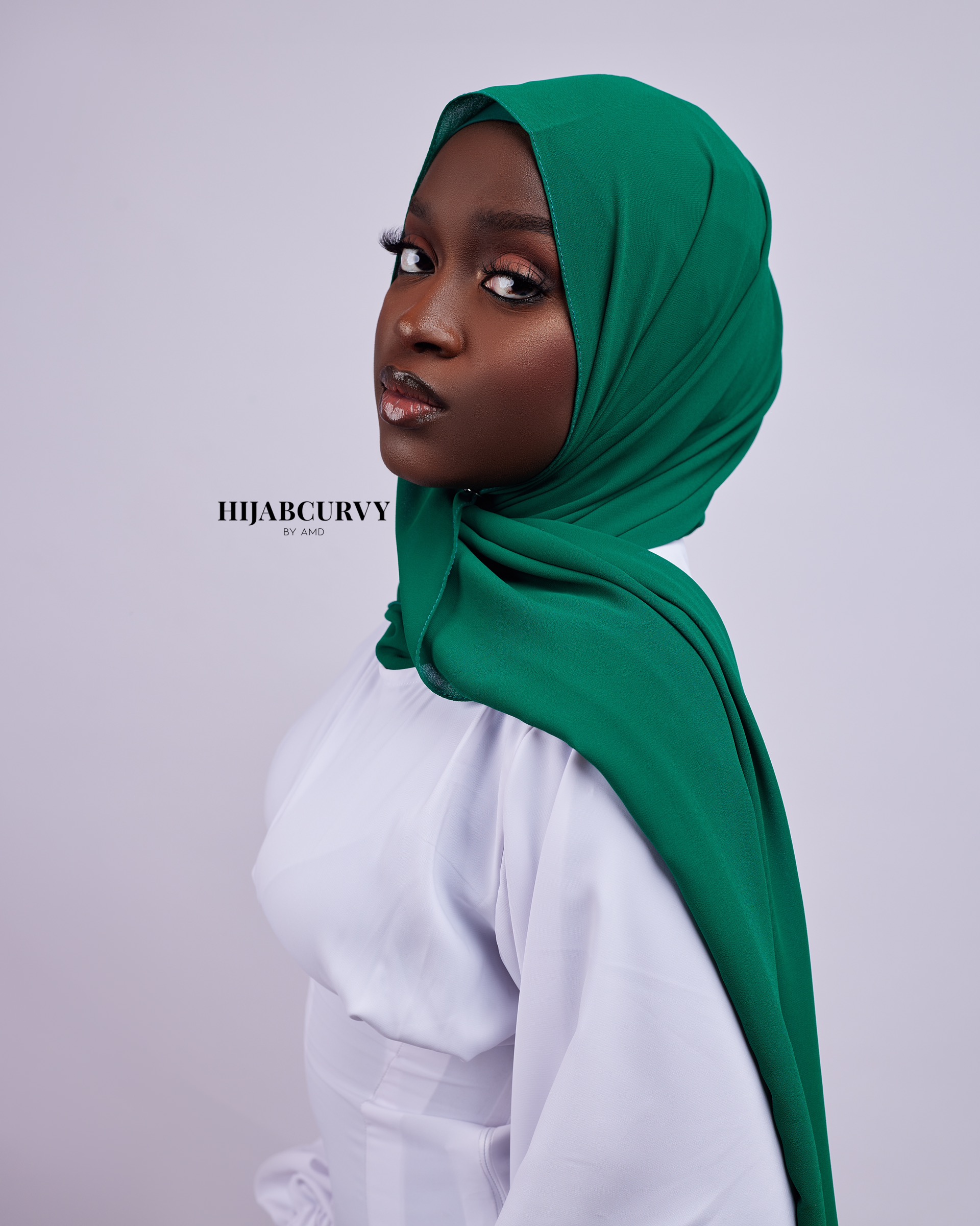 Mousseline avec Bonnet Vert Senegal