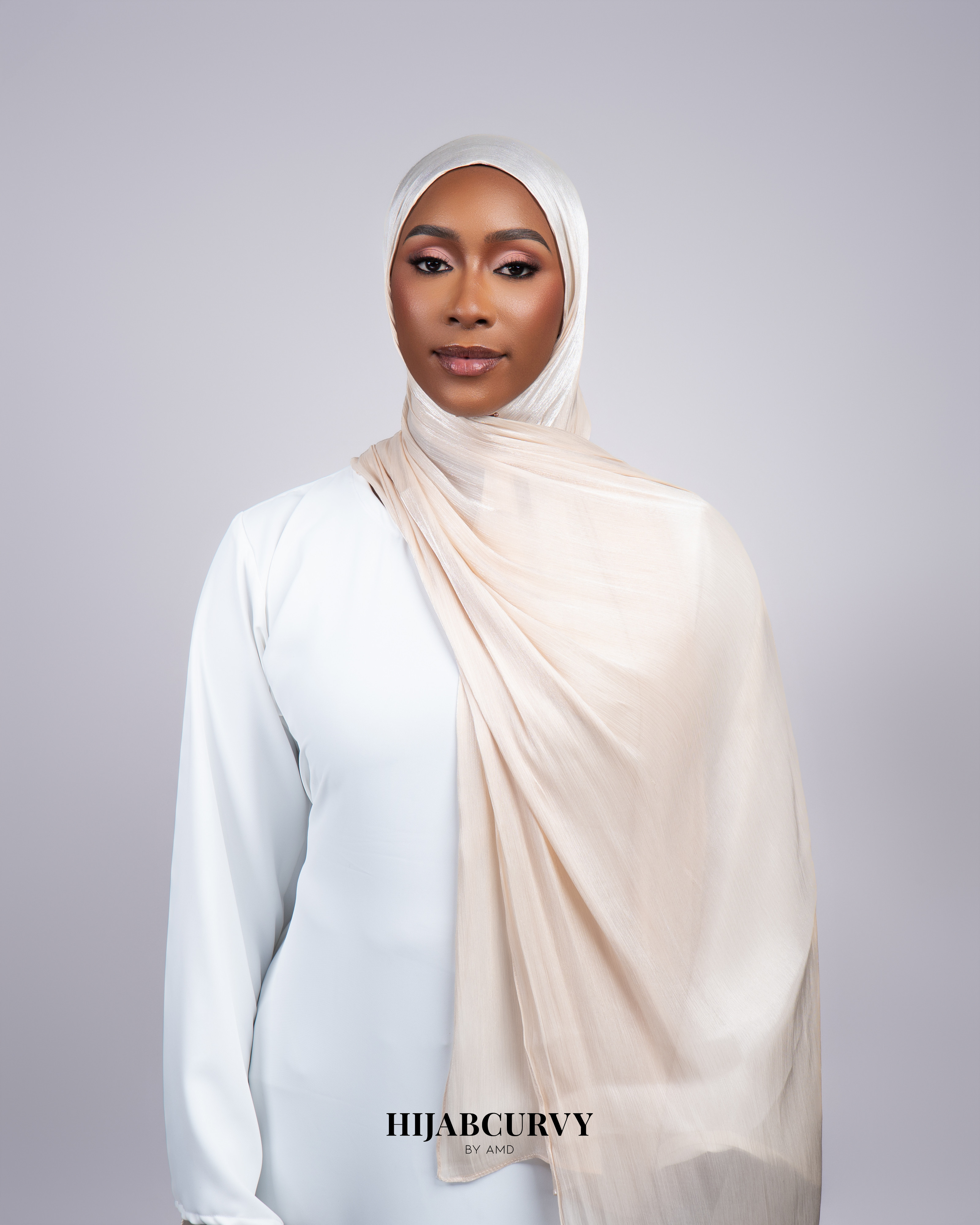 Hijab Organza Beige