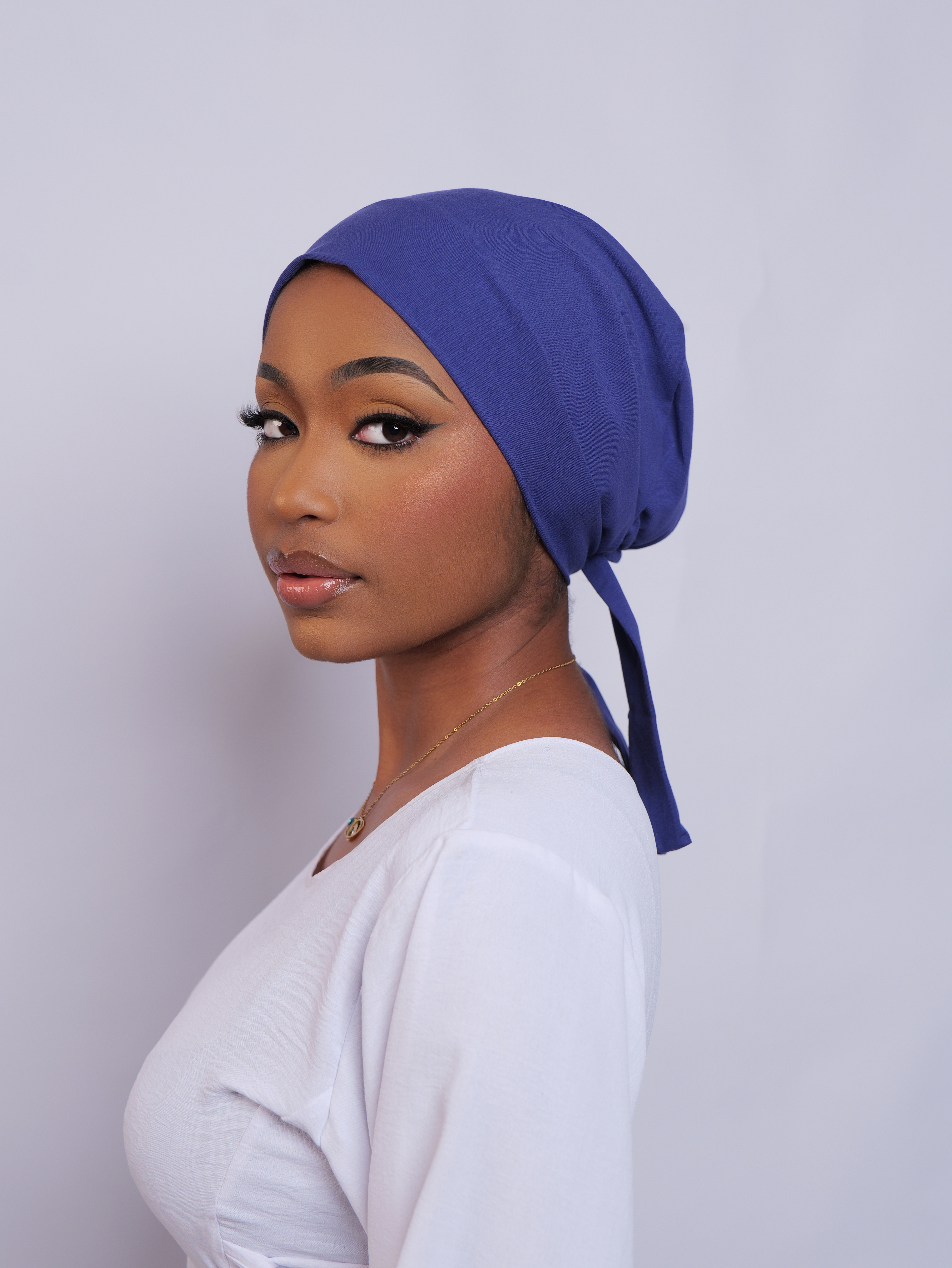 Bonnet 100% cotons Blue