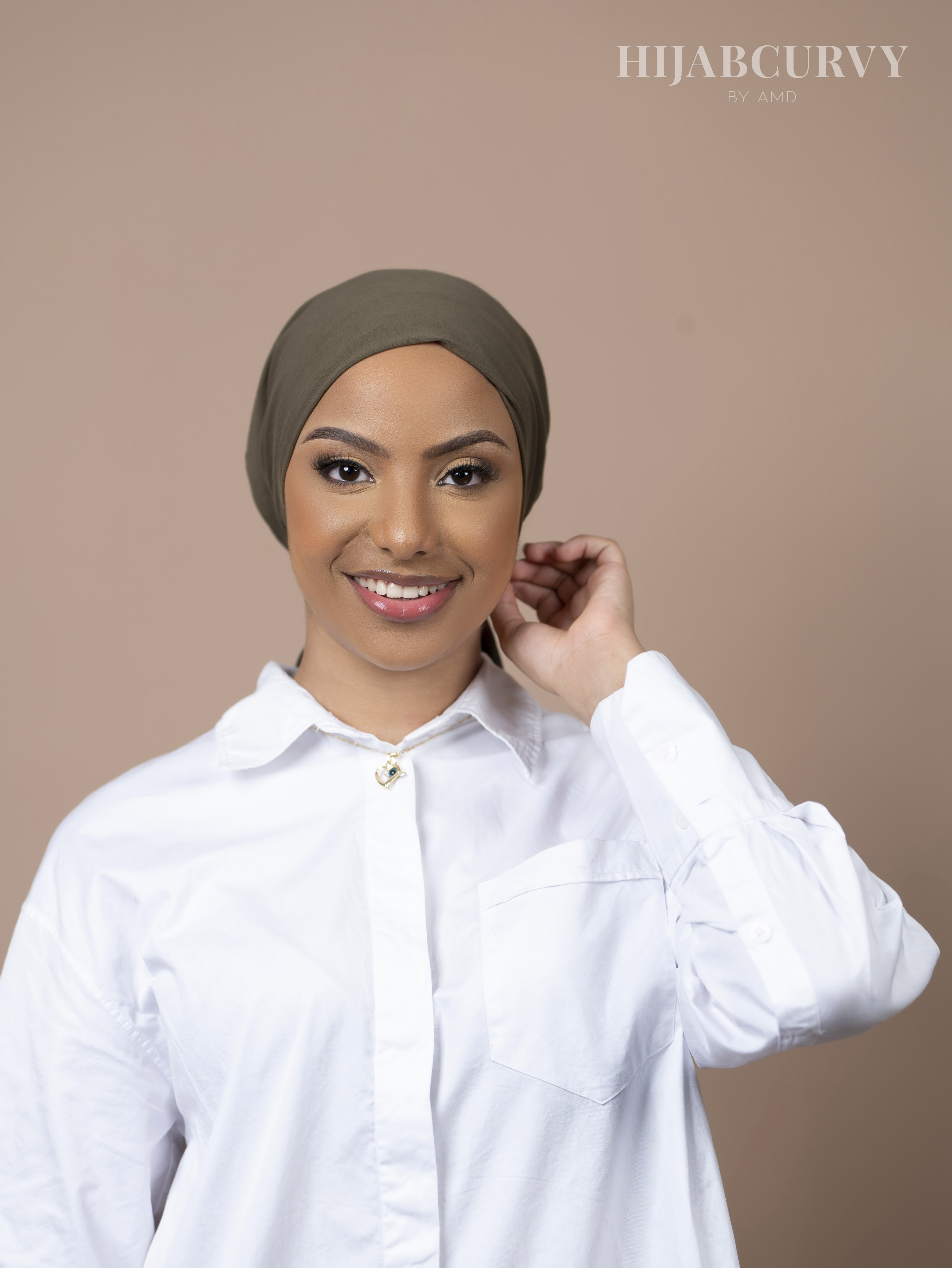 Bonnet 100% cotons Kaki clair