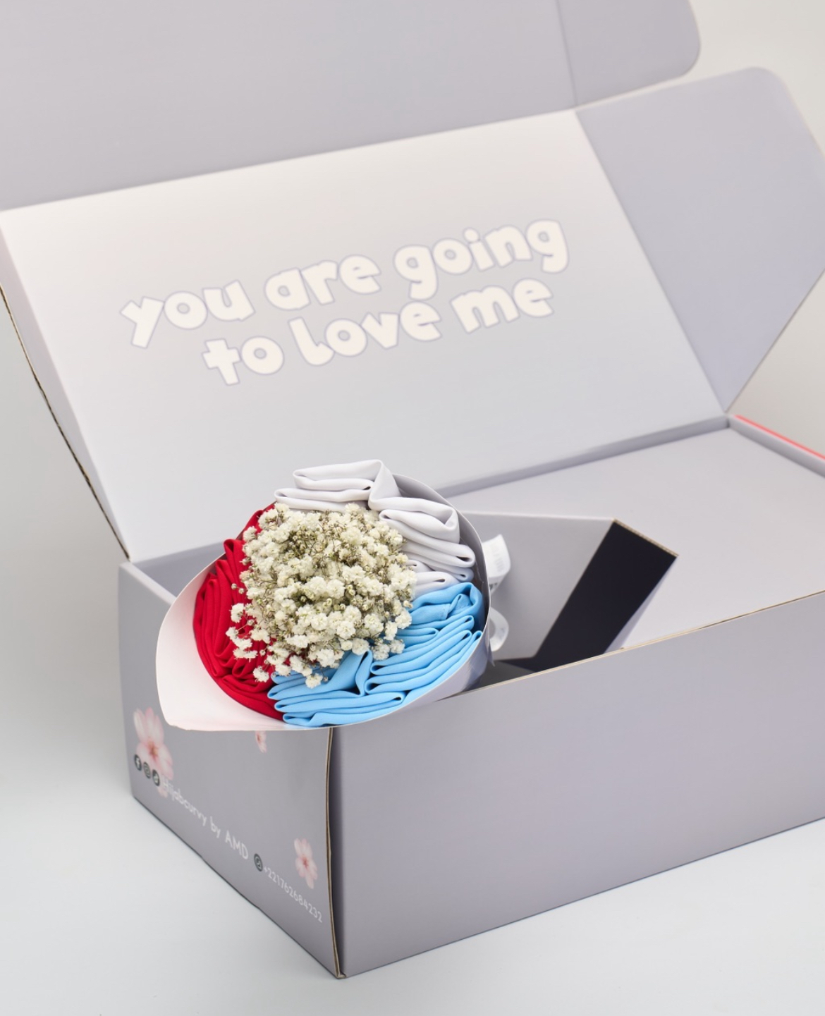 Box bouquet 