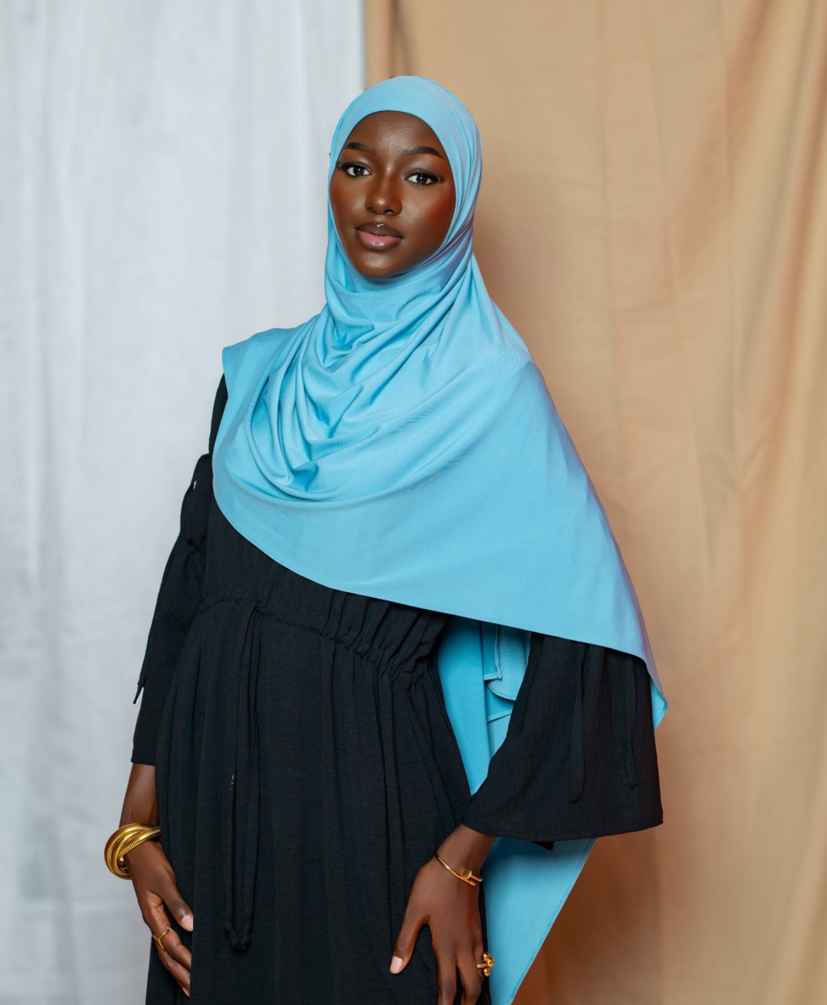Jersey premium bleu doux