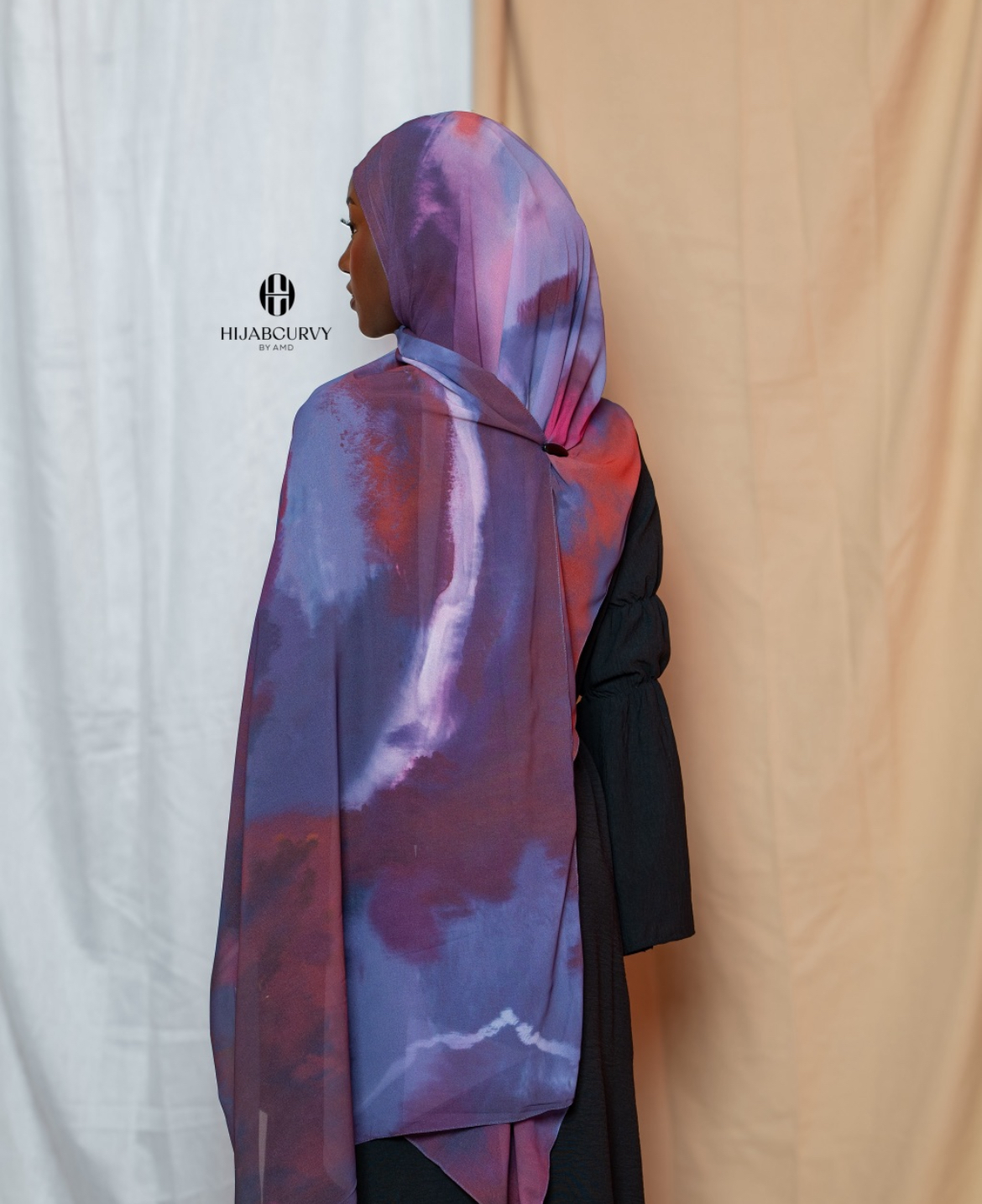 Mousseline Imprimé Rosé